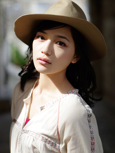 Model Haruna Kawaguchi in Old City